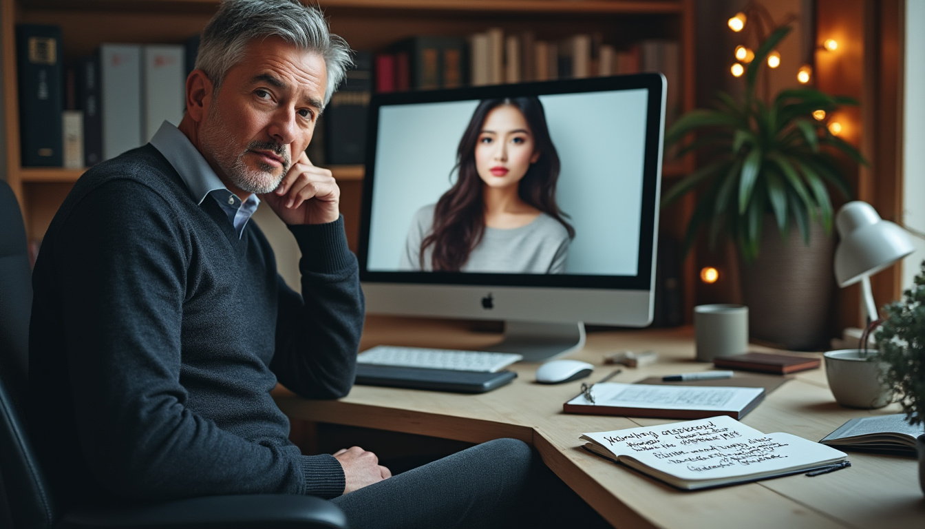 découvrez comment repérer un faux profil asiatique avec ces signaux d’alerte essentiels, spécialement conçus pour aider les hommes de 30 à 50 ans à naviguer sereinement les rencontres en ligne.