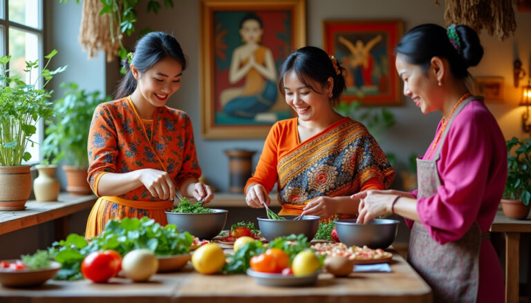 découvrez comment rencontrer des thaïlandaises en france en rejoignant des clubs de cuisine et des associations culturelles. participez à des événements gastronomiques, ateliers culinaires et activités traditionnelles pour créer de nouveaux liens amicaux et culturels.