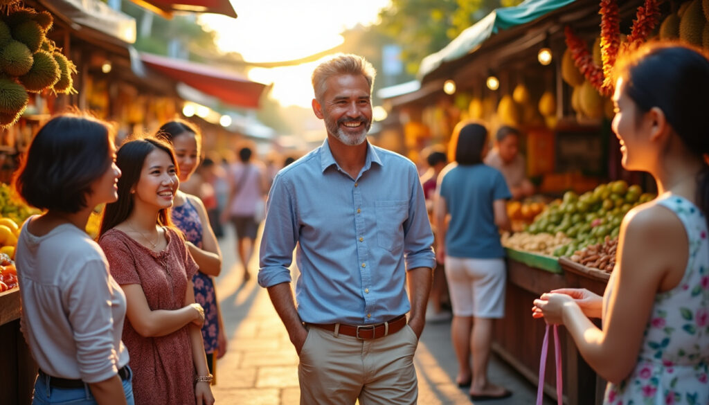 découvrez nos conseils pratiques pour un homme de 45 ans souhaitant débuter une relation avec des femmes thaïlandaises : où les rencontrer, comment gagner leur confiance et réussir vos premiers rendez-vous.